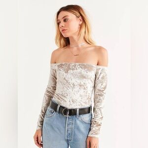 Urban Outfitters Off The Shoulder Top
